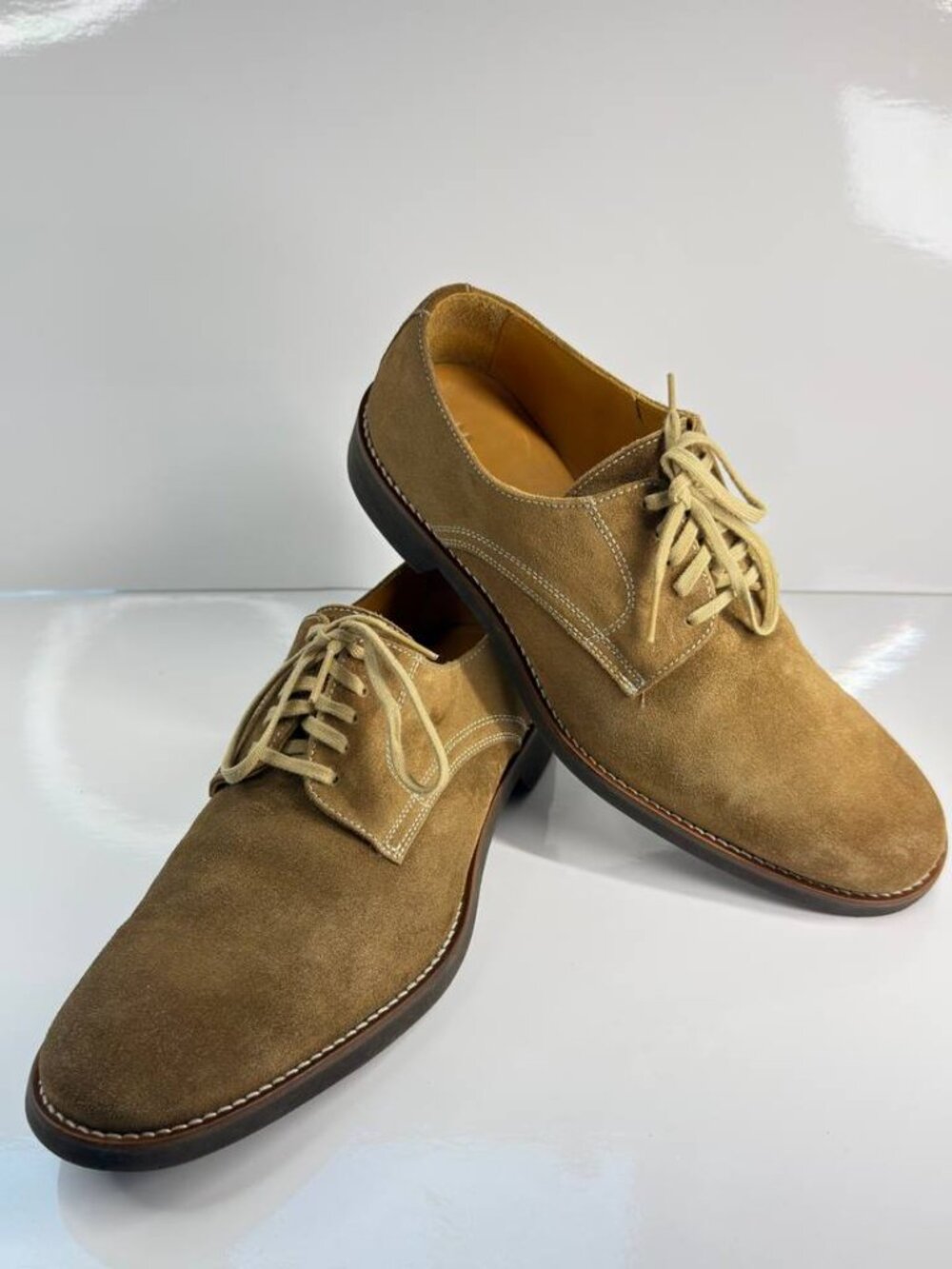 Massimo Dutti Suede Derby Shoes  – EU 41 / US Men’s 8